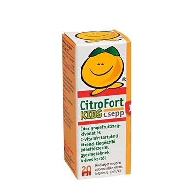 CITROFORT GRAPEFRUITMAG KIVONAT KIDS, 20 ml