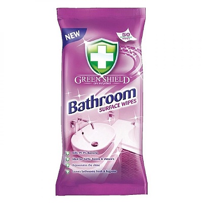 Green Shield fürdőszobai nedves tisztítókendő 50db