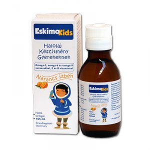 ESKIMO KIDS HALOLAJ NARANCS, 105 ml